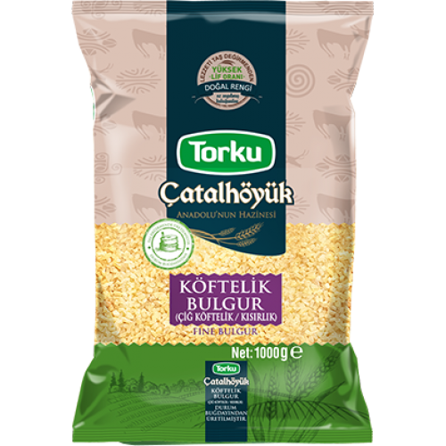 BULGHUR EXTRA FINE (KOFTELIK BULGUR) 1KG TORKU (TURKISH) BULGHUR EXTRA FINE (KOFTELIK BULGUR) 1KG TORKU (TURKISH)